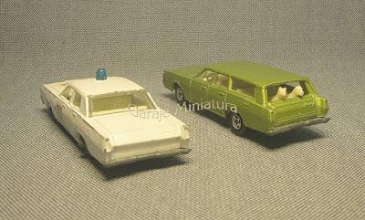 Mercury Park Lane y Commuter de Matchbox