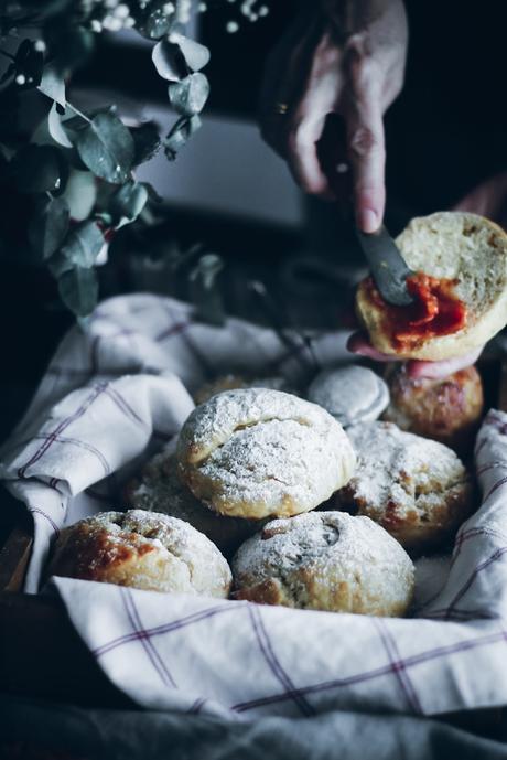 Brioche de mandarinas y nata