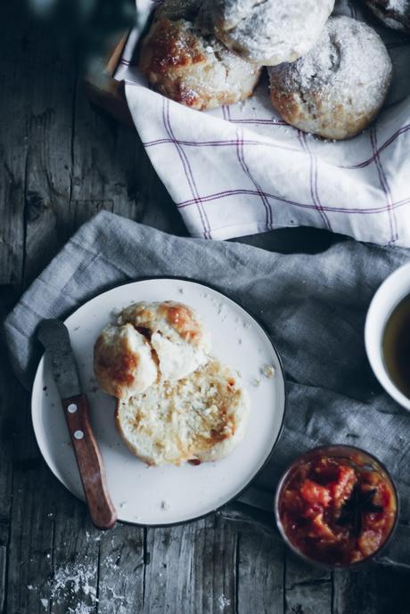 Brioche de mandarinas y nata