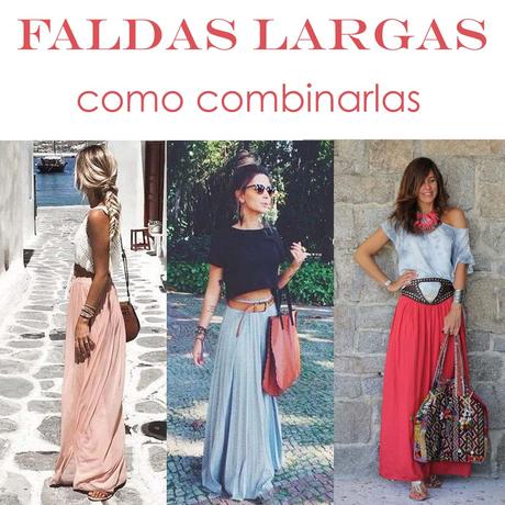 Falda Mezclilla Larga Outfit