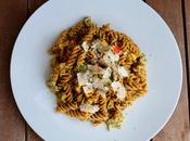 Espirales integrales pesto aguacate