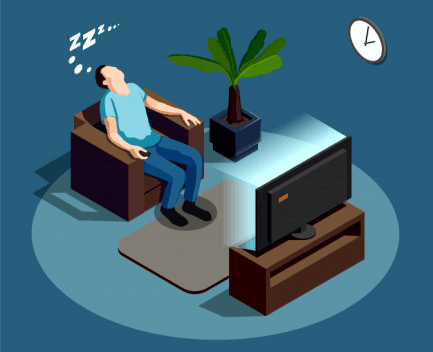 10 Pautas para dormir profundamente dormir profundamente viendo TV