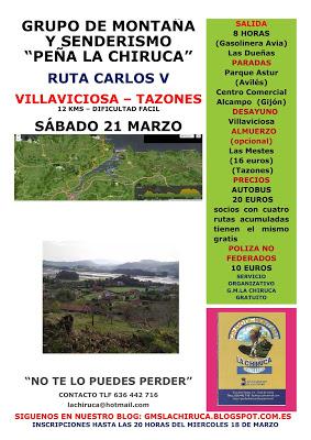 RUTA CARLOS V RUTA CARLOS V