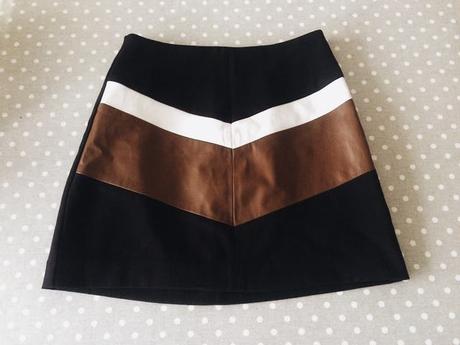 Falda Polipiel Rosa Palo