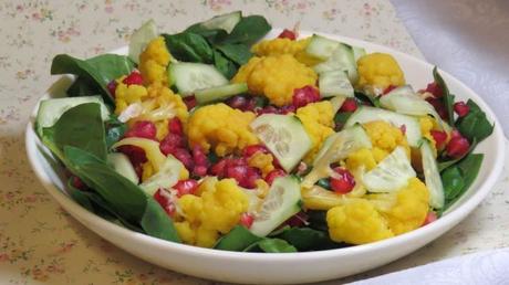 COLIFLOR GRATINADA CON BECHAMEL DE QUESO MASCARPONE Y MANZANA