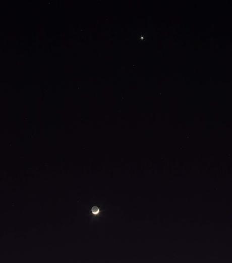 Conjunción Luna - Venus 26 de febrero 2020 Conjunción Luna - Venus 26 de febrero 2020