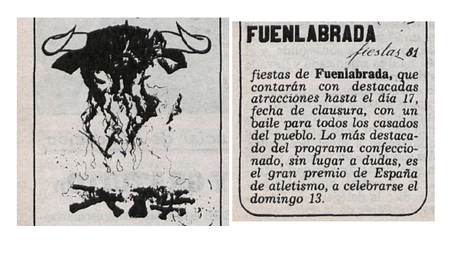 Fiestas Patronales en Fuenlabrada (1981)