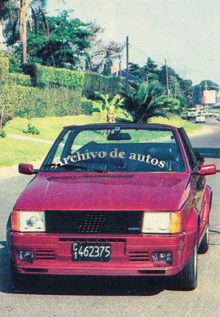 Fiat Uno SCV cabriolet de Fiave Fiat Uno SCV cabriolet de Fiave