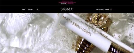 Sigma beauty tienda hecha en Magento