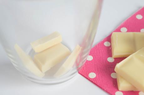 Submarino de chocolate blanco