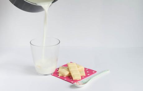 Submarino de chocolate blanco