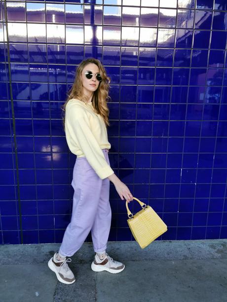 Lilac & yellow