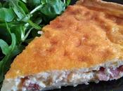 Zwiebelkuchen (pastel alemán cebolla bacon ahumado)