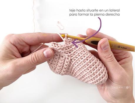 Polaina de Crochet NEO – Patrón y Tutorial – Cómo hacer una Polaina de Crochet para bebé - Patrón y Tutorial -