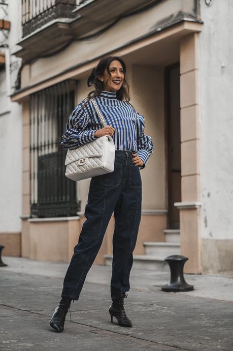 CLASSIC BLUE: EL COLOR Y LOS BASICOS QUE NECESITAS ESTA PRIMAVERA 2020 bolso clon chanel