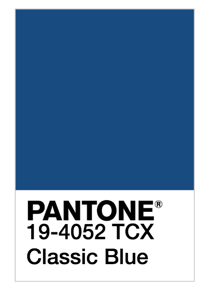 fuente: Pantone® classic blue - el color del 2020