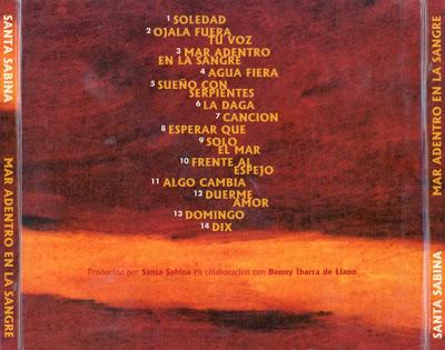 Santa Sabina - Mar Adentro en la Sangre (2000)