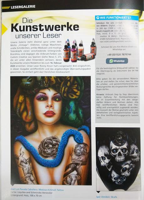 STEP BY STEP AIRBRUSH MAGAZINE.