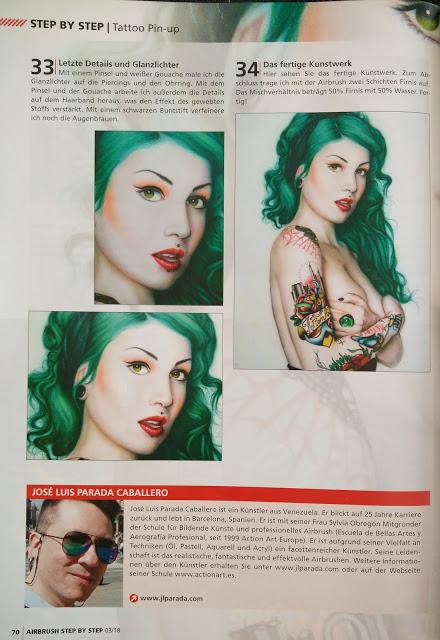 STEP BY STEP AIRBRUSH MAGAZINE.