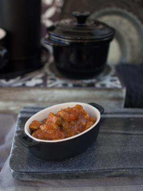 Carne con tomate y pisto en Crock-Pot