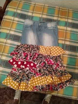 Falda Con Volantes De Flamenca - Paperblog