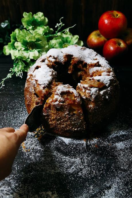 BUNDT CAKE DE MANZANA Y CANELA