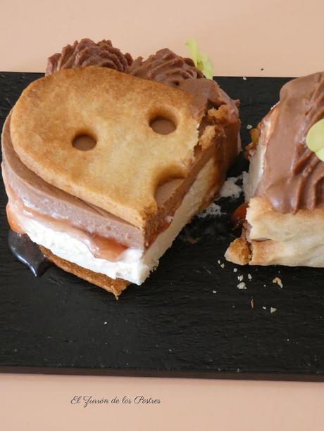 Semifrío Ovalado dos Chocolates