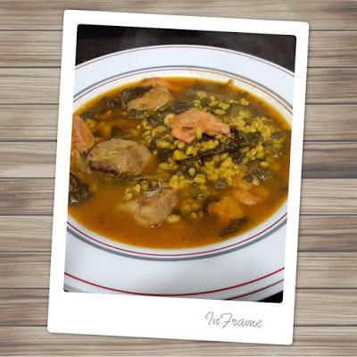 ARROZ CALDOSO CON ESPINACAS CON PANADERÍA RINCÓN DEL SEGURA