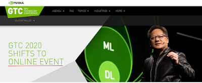 NVidia anuncia que evento GPU Technology Conference GTC 2020 será online NVidia anuncia que evento GPU Technology Conference GTC 2020 será online