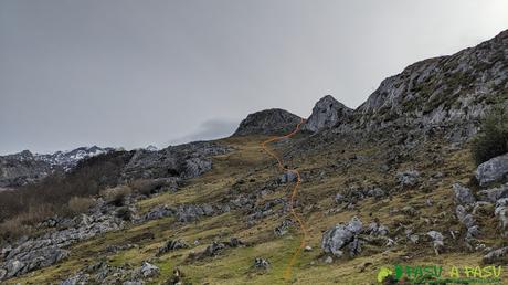 Camino hacia el Alto los Gurbiñales