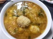 Potaje vigilia collejas albóndigas bacalao