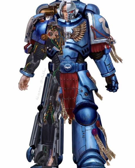 Cortes anatómicos de Primaris, por Oscar Obando