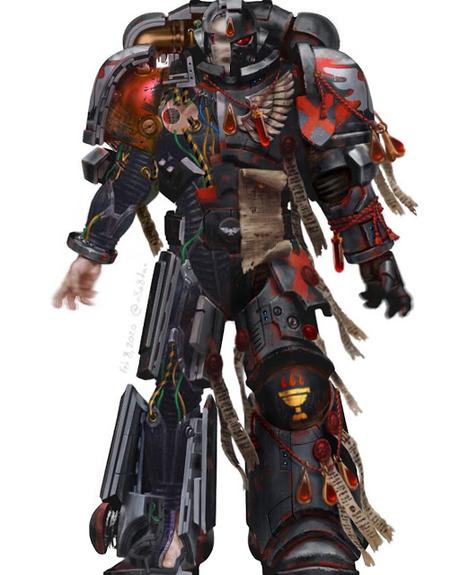 Cortes anatómicos de Primaris, por Oscar Obando