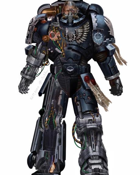 Cortes anatómicos de Primaris, por Oscar Obando