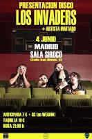 Concierto de Invaders en Sala Siroco