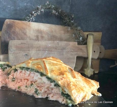 Salmón en Hojaldre