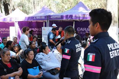 TRABAJAN CONTRA LA VIOLENCIA DE GÉNERO EN CARAVANAS POR LA JUSTICIA COTIDIANA