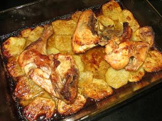 POLLO AL HORNO CON LIMÓN