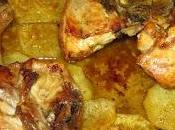 Pollo horno limón