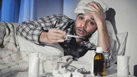 ¿ Dónde están los enfermos de gripe ?