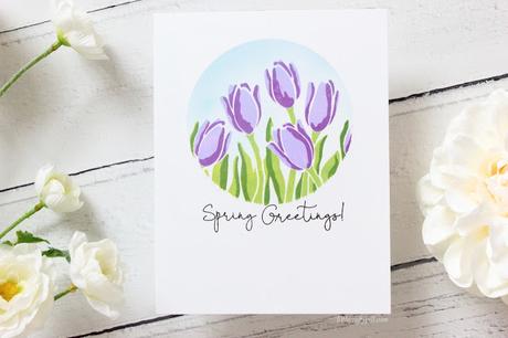 One Layer Spring Cards