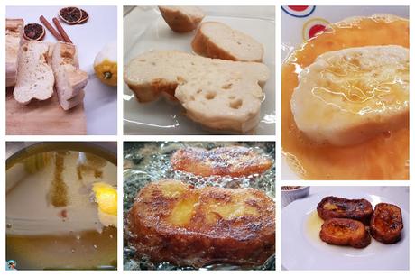 Torrijas con miel y naranja Torrijas con miel y naranja