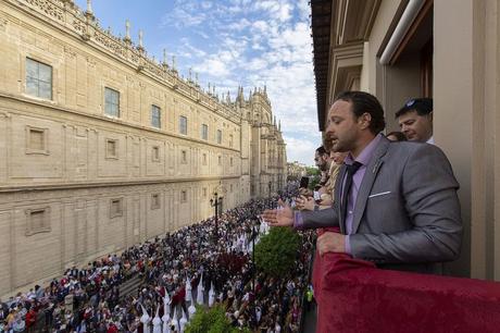 Saimaza sortea balcones para disfrutar de la Semana Santa sevillana