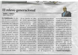 El relevo generacional
