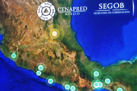 Se registra sismo de 4.0 grados en la zona media de SLP
