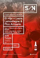 Concierto de El Hijo, Laura Lamontagne y Pico Amperio en Sala 0