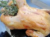 Pollo (picantón) horno tomillo