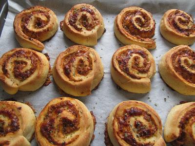 Caracolas de carne y tomate Thermomix