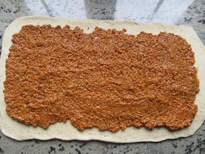 Caracolas de carne y tomate Thermomix