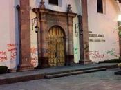 Edificio Congreso amanece pintas Aborto